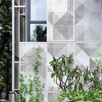 Panneaux de clôture décoratifs en aluminium découpés au laser, résistants aux intempéries, pour jardin, écran d'intimité, clôtures métalliques modernes, projets commerciaux, Australie