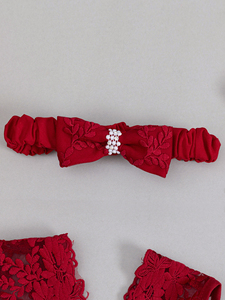 Vestidos <span class=keywords><strong>de</strong></span> bebé Cute Bow Baby Fancy Dress Princess Party Baby Frock <span class=keywords><strong>1</strong></span> <span class=keywords><strong>año</strong></span> <span class=keywords><strong>Cumpleaños</strong></span> - Product Image 6