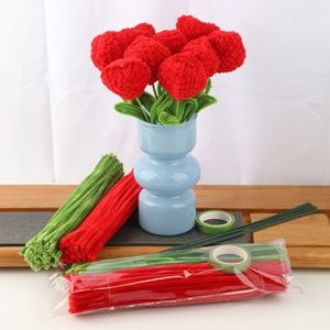 Kit de fleurs 3D en forme de cœur en épanouissement, en fil de fer sculptural, cadeau d'amour parfait pour la Saint-Valentin, la Fête des Mères et toutes les occasions spéciales - Product Image 4