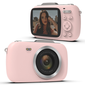 กล้องดิจิตอลคอมแพคสำหรับนักเรียน หน้าจอ 2.8 นิ้ว วิดีโอ 4K ภาพถ่าย 64MP ซูม 18 เท่า ระบบจดจำใบหน้าความละเอียดสูง กล้องดิจิตอลคอมแพคสำหรับนักเรียน - Product Image 1