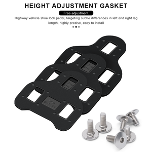 Placa de Bloqueo para Pedales de Bicicleta RIDERACE, Compatible con Zapatos SPD, Ajustable para <span class=keywords><strong>KEO</strong></span> 1/2mm, Piezas para Pedales de Ciclismo de Carretera - Product Image 2