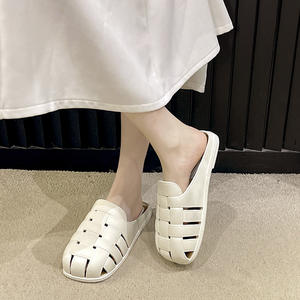 2024, superventas, sandalias para mujer, zapatos planos de verano para exteriores, estilo de punto, zapatos planos para mujeres embarazadas, zapatos lisos, sandalias bloqueadoras solares para mujer - Product Image 4