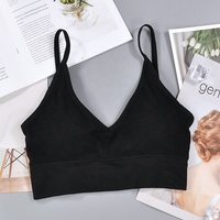 Femmes sans couture respirant sport Fitness soutien-gorge gilet filles Sexy Yoga beauté U dos rembourré Push up soutien-gorge