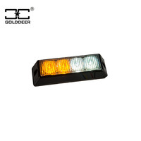 Luz estroboscópica para camión de construcción, 4 luces LED de emergencia, azul, SL6201