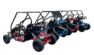 Mini Jeep Kart Todoterreno de Gasolina para Dos Personas, Vehículo de Cuatro Ruedas Perfecto para Excursiones Familiares a la Playa - Product Image 5