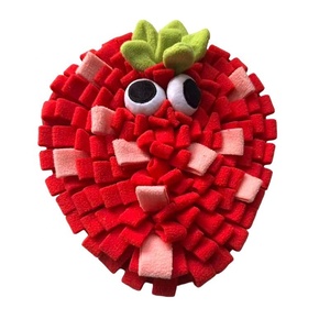 Tapis de désodorisation en peluche anti-stress pour animaux de compagnie, tapis de renifflement pour petits chiens et chats, jouet de puzzle pour chien à alimentation lente, anti-étouffement et d'entraînement à la recherche de nourriture - Product Image 5