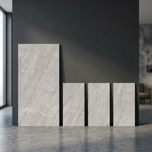 Vellina Coin Grey 800x1600mm Contemporary Stone Effect Porcelain Tiles <b>Matte</b> Finish for Architectural <b>Flooring</b> - Product Image 2