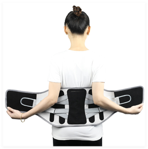 Soporte Lumbar Ajustable HKJD con Doble Correa de Tracción, Férula de Acero, Cinturón de Soporte para la Espalda, Transpirable, Soporte para la Cintura - Product Image 6