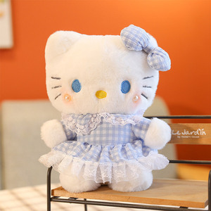Peluche Hello Kitty o Gatto Nere da 25 cm all'ingrosso per bambini - Bambole animate KT - Regali per bambini - Product Image 3