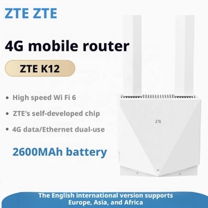 Routeur Wi-Fi sans fil 4G LTE ZTE K12 version mondiale, mise à jour du K10 avec batterie de 2600 mAh, routeur sans fil 4G - Product Image 2