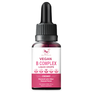 Oem/odm vegan <span class=keywords><strong>B</strong></span> <span class=keywords><strong>Complex</strong></span> Liquid Drops สำหรับสุขภาพกายและการเผาผลาญของเซลล์เชอร์รี่รส60มล. - Product Image 5