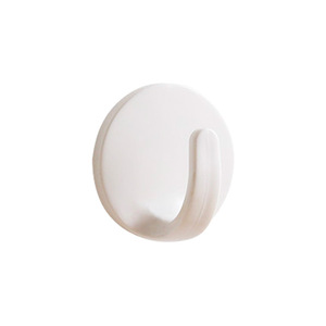 Single <b>Hook</b> Adhesive Wall Mount Plastic <b>Hook</b> For Bathroom <b>Kitchen</b> Storage 0-1kg Load Capacity Self Adhesive No Drill - Product Image 2