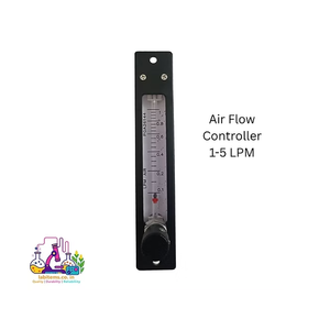 Contrôleur de débit d'air de précision 1 à 5 LPM, dispositif de régulation de débit de gaz réglable pour la recherche, les tests et l'analyse en laboratoire - Product Image 2
