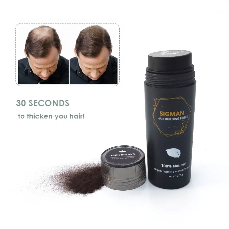 निजी लेबल बालों के झड़ने उपचार प्राकृतिक बाल फाइबर स्प्रे बाल भवन Fibres
