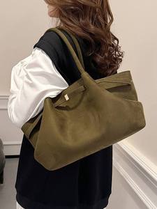 Bolso de hombro para mujer, moderno, sencillo, de gran capacidad, retro, personalizable - Product Image 4