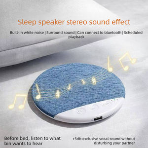 Altavoz BT para <span class=keywords><strong>Dormir</strong></span>, Mini Barra de Sonido con Sonidos de la Naturaleza y Ruido Blanco, Reproductor de Música MP3 Inalámbrico Ultrafino con Temporizador, Altavoz para Debajo de la Almohada - Product Image 4
