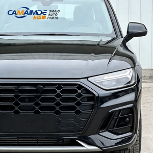 กระจังหน้าพลาสติกสีดำรุ่นใหม่ Camaimde สำหรับ <span class=keywords><strong>Audi</strong></span> A5/S5/RS5/<span class=keywords><strong>Q5</strong></span>/RSQ5 รุ่นปี <span class=keywords><strong>2022</strong></span> - อะไหล่ตกแต่ง/อัพเกรด - Product Image 5
