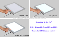 Tablette lumineuse LED rétroéclairée USB pour le dessin et l'esquisse, luminosité réglable pour enfants, intensité variable