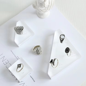 Factory Direct Supply Custom <b>Acrylic</b> Stand Jewelry Display <b>Block</b> Jewellery Display Stands for Shops - Product Image 4