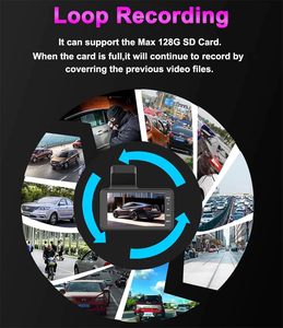 Caméra de recul et enregistreur vidéo de <span class=keywords><strong>voiture</strong></span> P600 <span class=keywords><strong>avec</strong></span> écran 4 pouces, photos de haute qualité, vidéo 720P, enregistrement en boucle - Offre Spéciale - Product Image 5