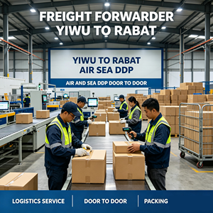 Spediteur Yiwu China nach <span class=keywords><strong>Rabat</strong></span> Marokko Luft- und Seefracht DDP Tür-zu-Tür Logistik-Service - Product Image 3