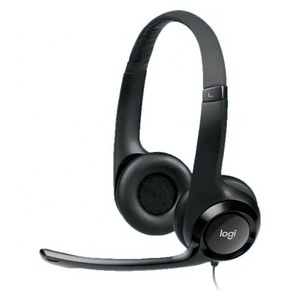 Accessori per <span class=keywords><strong>Computer</strong></span> e telefoni all'ingrosso <span class=keywords><strong>cuffie</strong></span> USB Logitech H390 <span class=keywords><strong>cuffie</strong></span> da gioco colore nero - Product Image 1