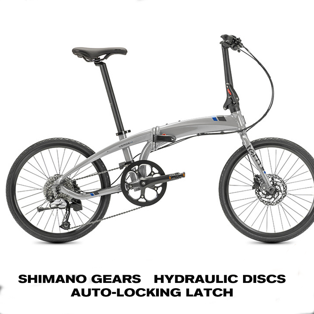 Verge D9 Silver Foil Rider Height: 142-190cm