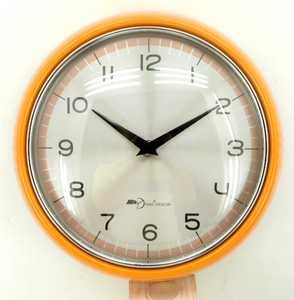 Rosso Classico analogico di stile <span class=keywords><strong>retro</strong></span> rotondo convesso di Plastica di vetro al quarzo <span class=keywords><strong>cucina</strong></span> personalizzato orologi da <span class=keywords><strong>parete</strong></span> antico del commercio all'ingrosso - Product Image 5