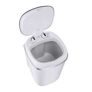 XIAOYA JINAN-lavadora eléctrica <span class=keywords><strong>de</strong></span> plástico para el hogar, cubo portátil <span class=keywords><strong>de</strong></span> alta calidad para zapatos o <span class=keywords><strong>ropa</strong></span>, color blanco, 4,5 KG - Product Image 2