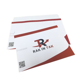 Enveloppes professionnelles personnalisées, épaisses et lisses, avec <span class=keywords><strong>dos</strong></span> en carton gris imprimé - Product Image 5