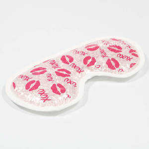 Mujeres Niños Hombres Nombre personalizado Gel Bead Reutilizable Calor Frío <span class=keywords><strong>Hielo</strong></span> Refrigeración Sleep Eye Mask - Product Image 6