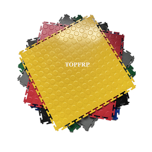 High Strength 7mm Thick PVC Interlocking Flooring Mat Anti-Slip Garage Tiles for Outdoor Use Plastic Grain Surface Treatment - Product Image 5