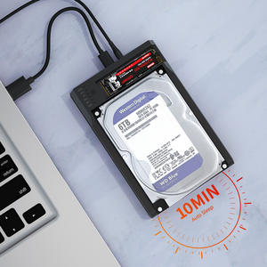 Docking Station Hard Drive Eksternal USB 3.<span class=keywords><strong>2</strong></span> ke SATA I/II/III dan M.<span class=keywords><strong>2</strong></span> Dual Bay untuk HDD SSD <span class=keywords><strong>2</strong></span>.5 / 3.5 inci dan M.<span class=keywords><strong>2</strong></span> SSD HD055 - Product Image 6