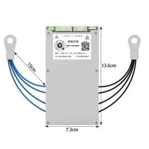 Karınca bms 16s 40A 100A 24V 48V 60V lityum iyon Lifepo4 pil paketi için Bluetooth Android ve IOS sistemi akıllı BMS