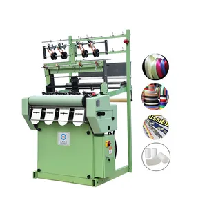 Guangzhou Yongjin factory supply new type textile narrow fabric shuttleless loom weaving machine