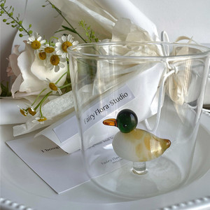 Borosilicato alto 3D simpatico cartone animato coniglio bicchiere tazza di borosilicato alto succo di tè latte domestico per bambini tazza di caffè per la colazione - Product Image 4