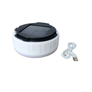 Lanterne rechargeable solaire multifonctionnelle portative Camp rechargeable par USB a mené la lumière de camping - Product Image 3