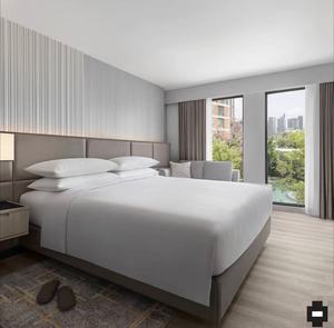 Ensemble complet <span class=keywords><strong>de</strong></span> mobilier d'hôtel moderne et traditionnel sur mesure pour chambres standard Boîte <span class=keywords><strong>de</strong></span> <span class=keywords><strong>lit</strong></span> et moustiquaire <span class=keywords><strong>en</strong></span> <span class=keywords><strong>bois</strong></span> massif Design <span class=keywords><strong>de</strong></span> <span class=keywords><strong>lit</strong></span> - Product Image 2