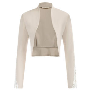 Robe en coton à manches longues, détail en Crochet pour femmes, tissu décoratif, ouvert, printemps, OEM, - Product Image 1