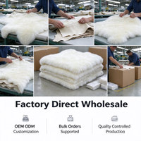 Tapis en peau de mouton australienne véritable, longues fibres, fourrure shaggy, couverture douce pour chaise, housse de canapé, décoration intérieure, vente en gros
