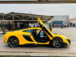 For McLaren MP4 12C Carbon Fiber Body Kit New Condition MP4 Upgrade 650S Style Front Bumper Rear Bumper <b>Block</b> Spoiler Mudboard - Product Image 4