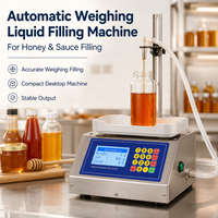 Machine de remplissage automatique de liquides par pesage intelligent pour la production à petite échelle