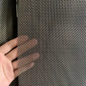 Stainless Steel Screen Mesh 2mm 4 Mm 6mm 8mm 10mm 12mm 304 316 316L Stainless Steel Woven Wire Mesh For Filter