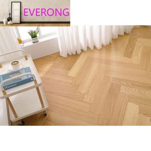 2024 <span class=keywords><strong>EV</strong></span> Premium Parquet en chêne courbé à chevron Parquet en bois massif Design moderne pour les salons Chambres à coucher Installation facile par clic - Product Image 4