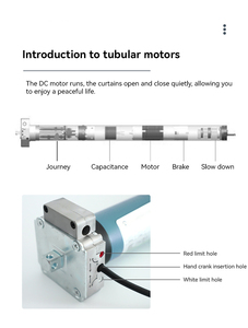 Motor Tubular Inteligente Universal para Persianas Enrollables, Control Remoto por WiFi y Zigbee con Aplicación, Compatible con Alexa y Google Home para una Vida Inteligente - Product Image 6