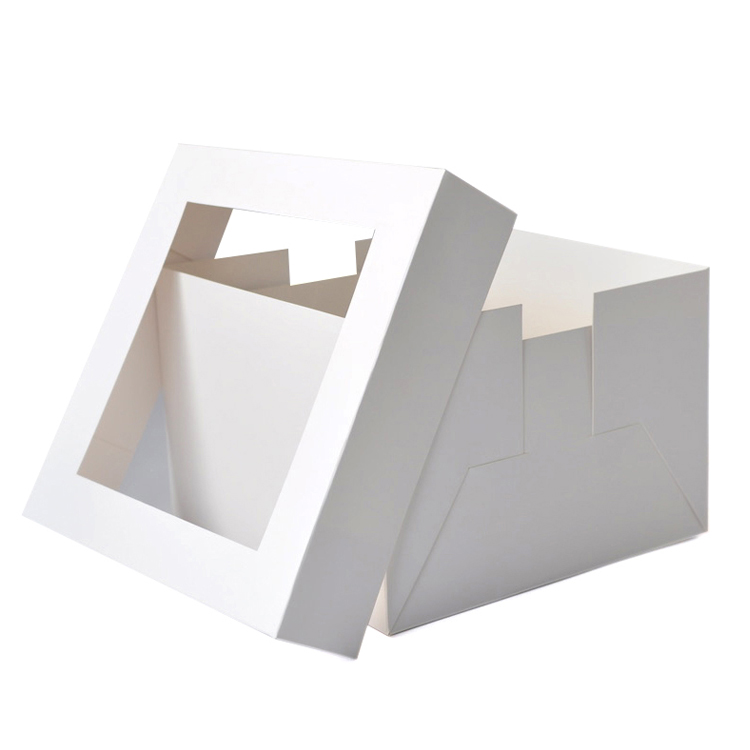 Blanco con ventana transparente