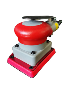 ATPRO-<span class=keywords><strong>Machine</strong></span> de ponçage pneumatique carrée de 75/100mm, tampon de papier de verre, coussin rouge pour voiture - Product Image 6