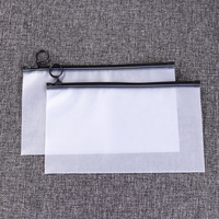 Sacs en plastique CPE refermables avec fermeture éclair pour le rangement de vêtements transparents de petite taille, emballage de voyage personnalisable imprimé