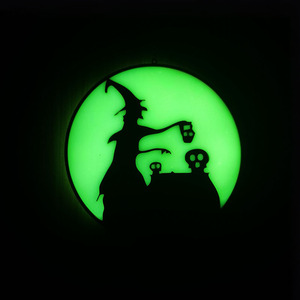 Superventas Halloween al aire libre bruja noche luz cristal colgante fiesta decoración vacaciones espeluznante atmósfera suministros Props - Product Image 3