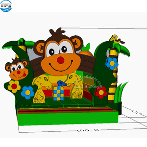 Castillo Hinchable de Animales con Tobogán de Agua BO-105, Castillo de Juegos Hinchable, Castillo Hinchable de Animales - Product Image 5